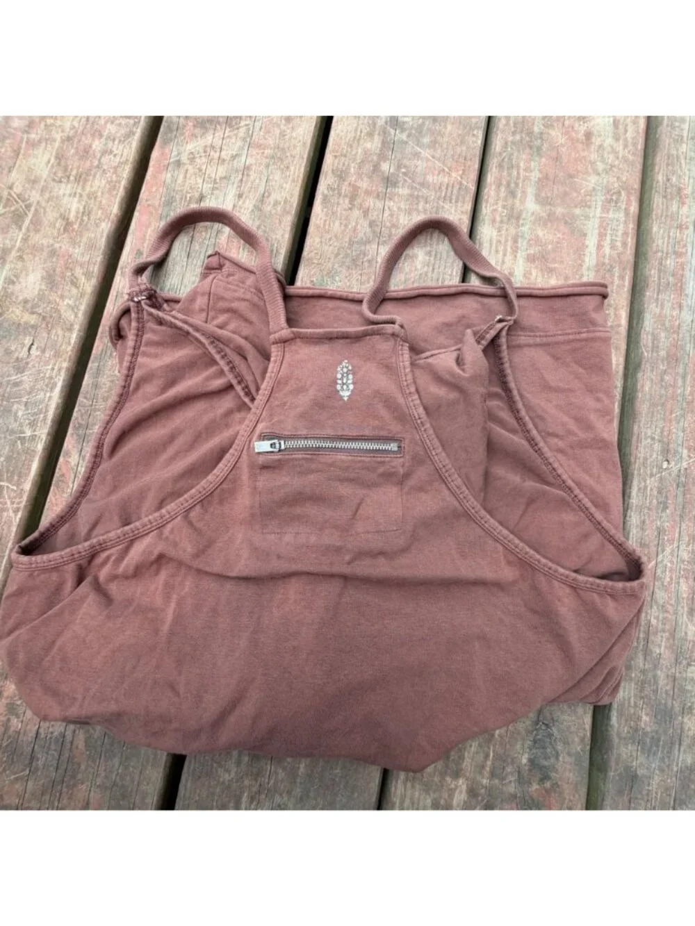 Free people Brown Sleeveless Romper